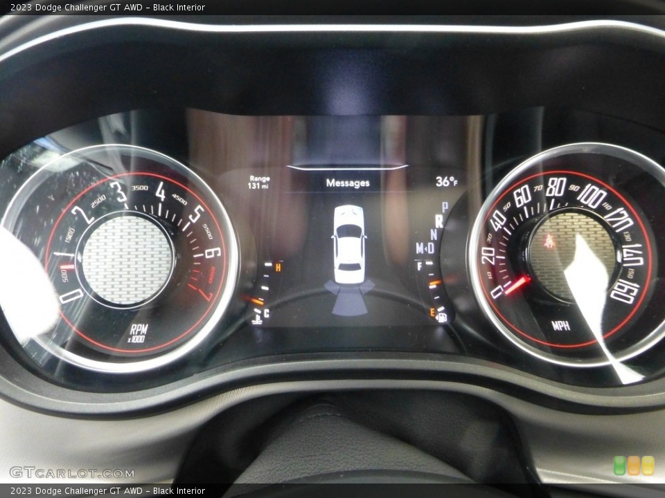 Black Interior Gauges for the 2023 Dodge Challenger GT AWD #146736016
