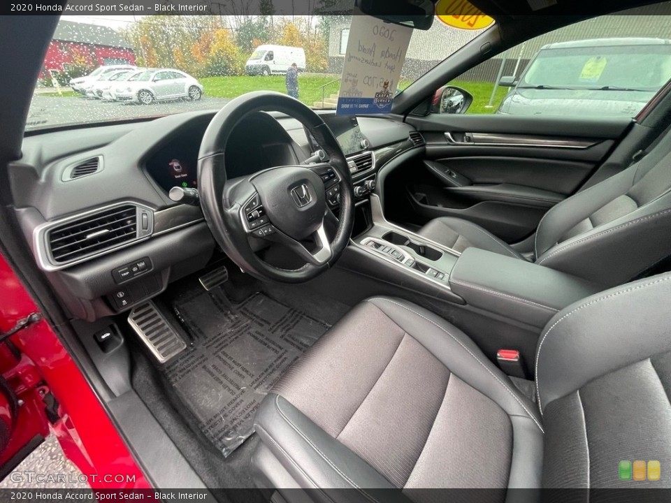 Black 2020 Honda Accord Interiors