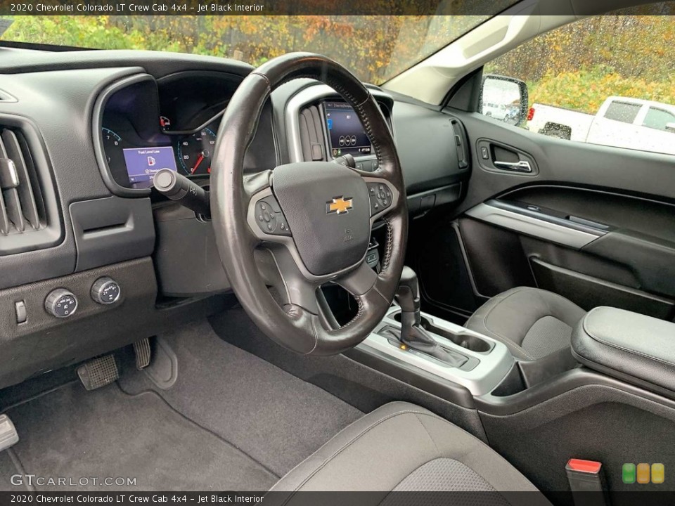 Jet Black Interior Front Seat for the 2020 Chevrolet Colorado LT Crew Cab 4x4 #146736265