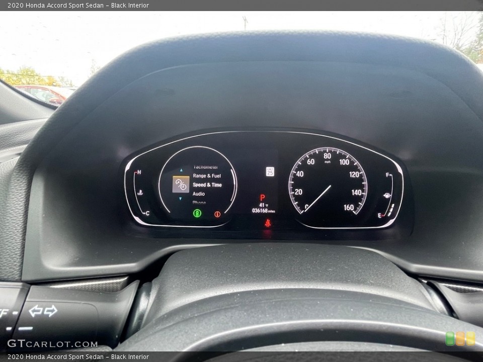 Black Interior Gauges for the 2020 Honda Accord Sport Sedan #146736277