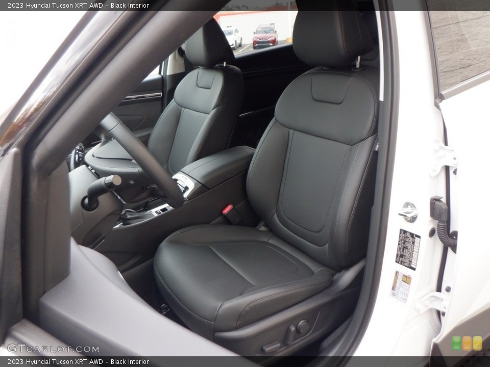 Black Interior Front Seat for the 2023 Hyundai Tucson XRT AWD #146736352
