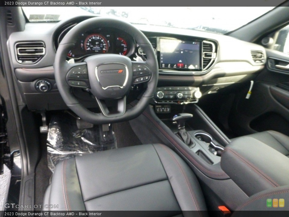 Black Interior Dashboard for the 2023 Dodge Durango GT Blacktop AWD #146736391