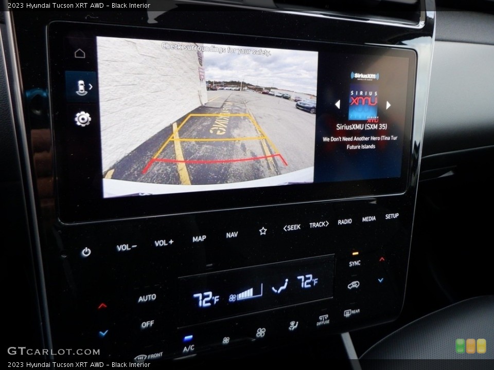 Black Interior Controls for the 2023 Hyundai Tucson XRT AWD #146736532