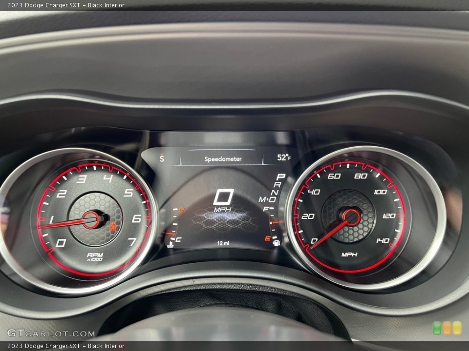 Black Interior Gauges for the 2023 Dodge Charger SXT #146736616