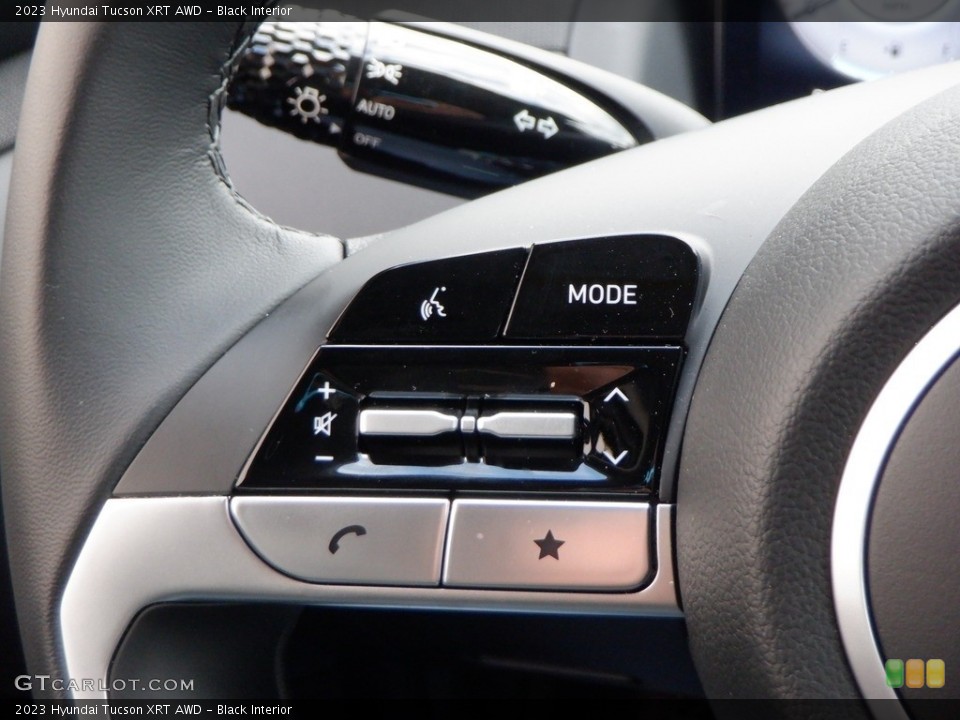 Black Interior Steering Wheel for the 2023 Hyundai Tucson XRT AWD #146736628