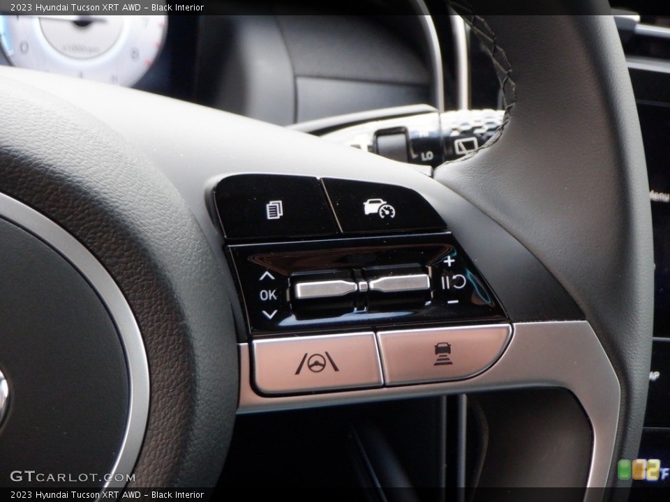 Black Interior Steering Wheel for the 2023 Hyundai Tucson XRT AWD #146736652