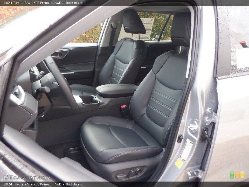 Black Interior Front Seat for the 2024 Toyota RAV4 XLE Premium AWD #146737027