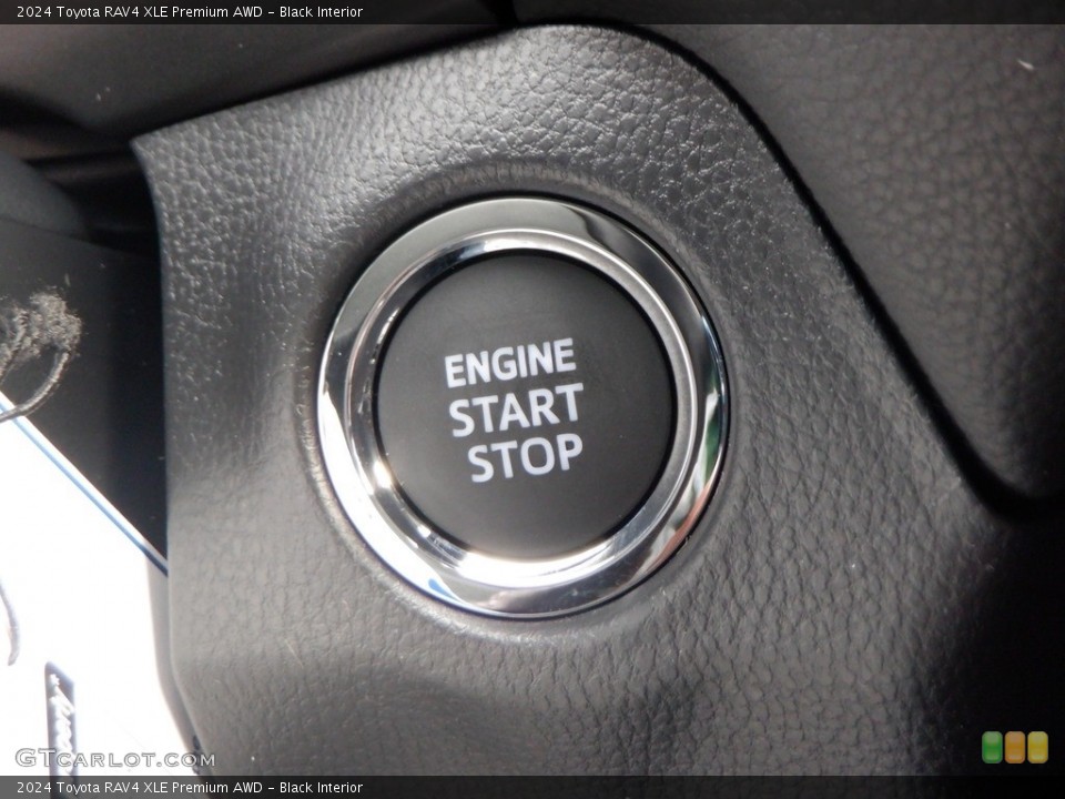 Black Interior Controls for the 2024 Toyota RAV4 XLE Premium AWD #146737114