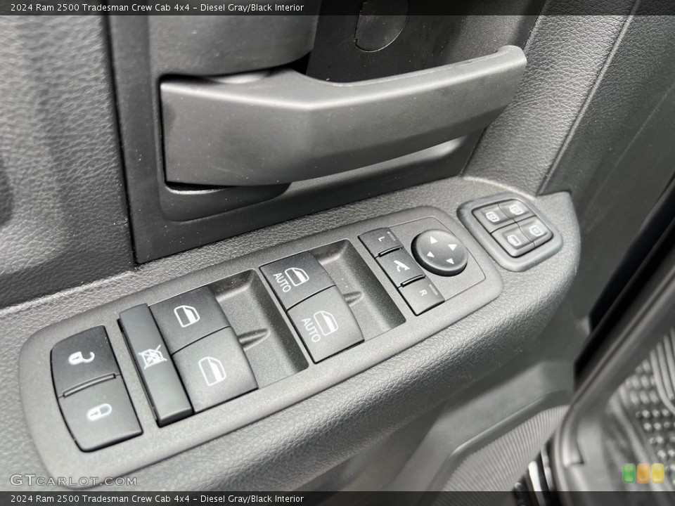 Diesel Gray/Black Interior Door Panel for the 2024 Ram 2500 Tradesman Crew Cab 4x4 #146737129