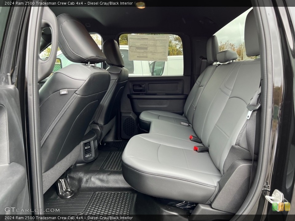 Diesel Gray/Black Interior Rear Seat for the 2024 Ram 2500 Tradesman Crew Cab 4x4 #146737162