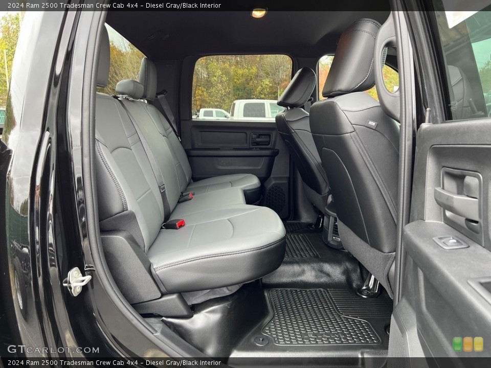 Diesel Gray/Black Interior Rear Seat for the 2024 Ram 2500 Tradesman Crew Cab 4x4 #146737216