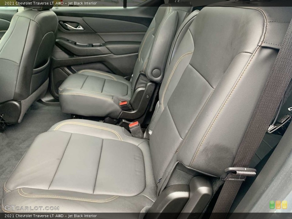 Jet Black 2021 Chevrolet Traverse Interiors