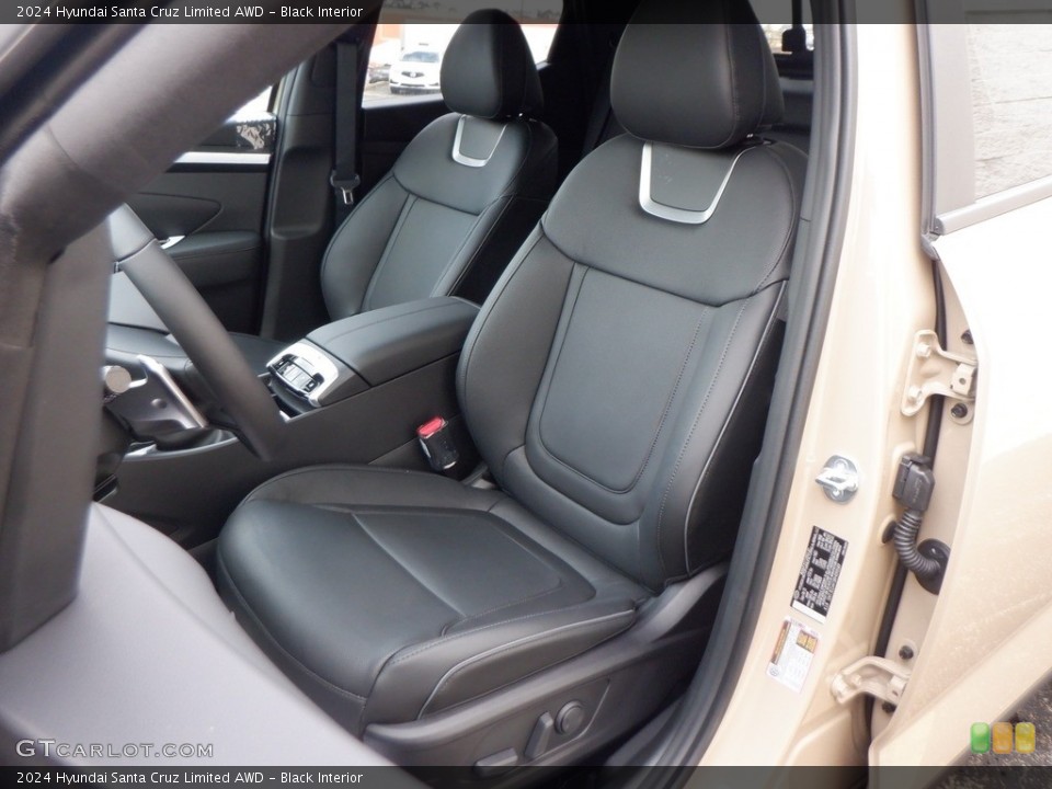 Black Interior Front Seat for the 2024 Hyundai Santa Cruz Limited AWD #146737243