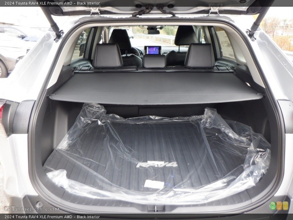 Black Interior Trunk for the 2024 Toyota RAV4 XLE Premium AWD #146737462