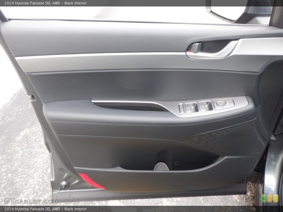Black Interior Door Panel for the 2024 Hyundai Palisade SEL AWD #146737936