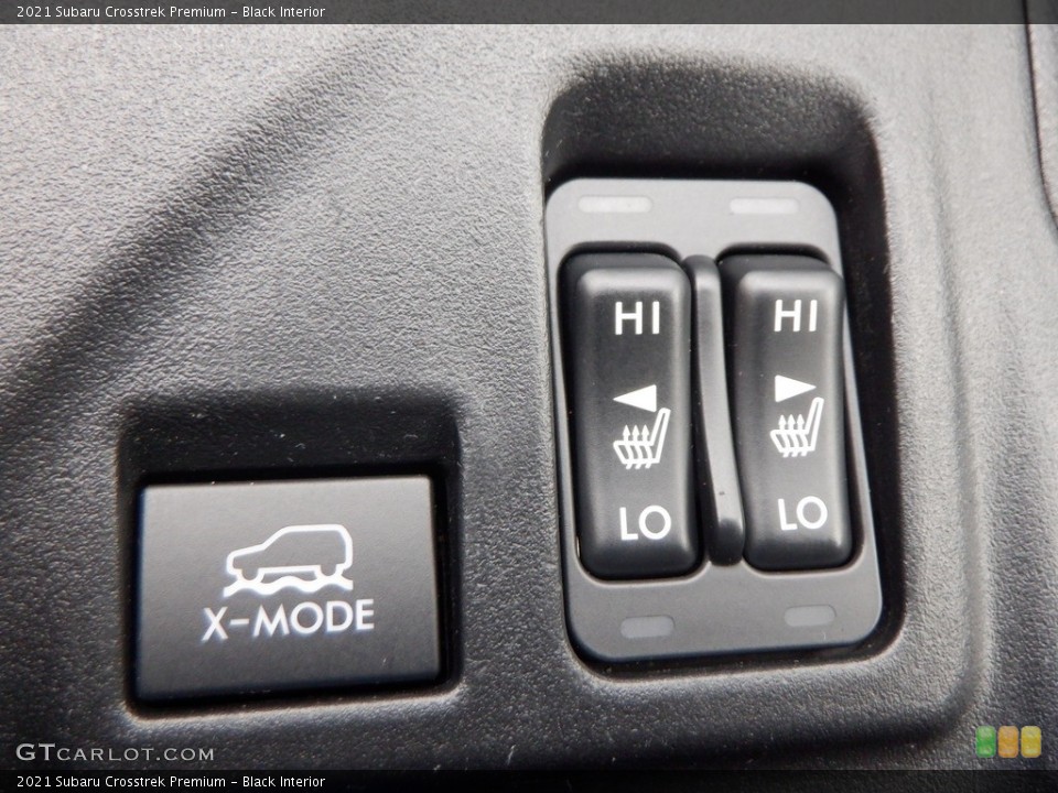 Black Interior Controls for the 2021 Subaru Crosstrek Premium #146737951