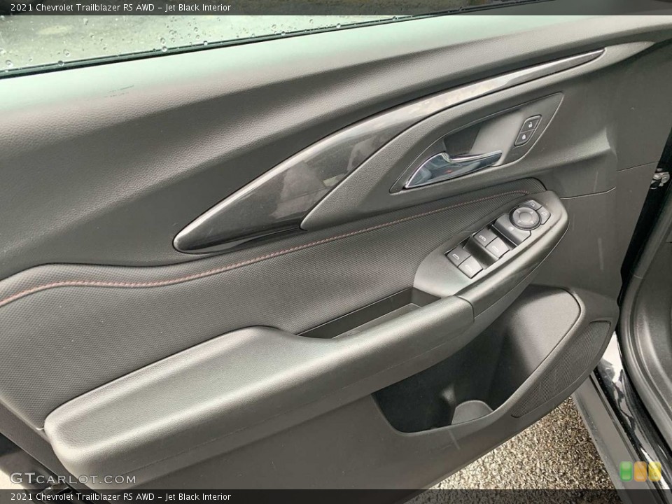 Jet Black Interior Door Panel for the 2021 Chevrolet Trailblazer RS AWD #146737954