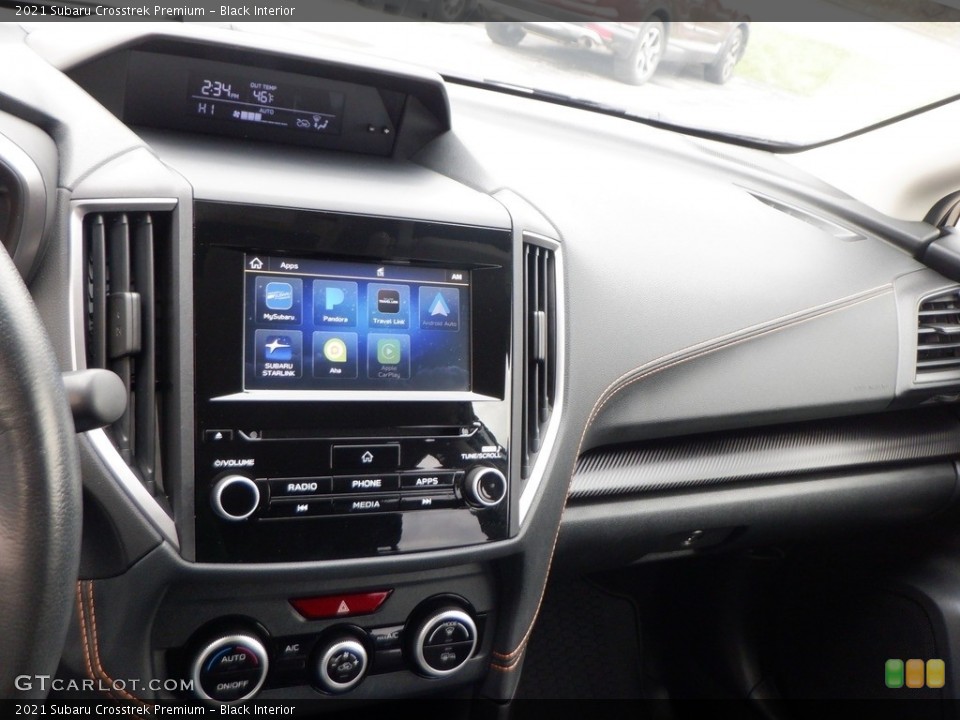 Black Interior Controls for the 2021 Subaru Crosstrek Premium #146737996
