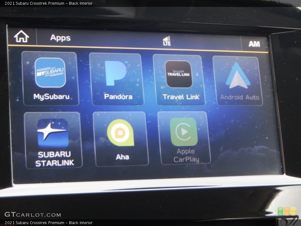 Black Interior Controls for the 2021 Subaru Crosstrek Premium #146738014
