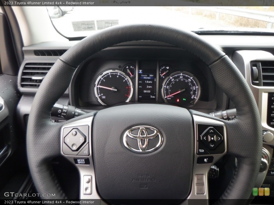 Redwood Interior Steering Wheel for the 2023 Toyota 4Runner Limited 4x4 #146738131