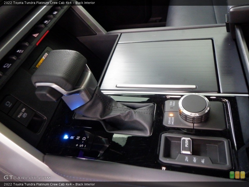 Black Interior Transmission for the 2022 Toyota Tundra Platinum Crew Cab 4x4 #146738167