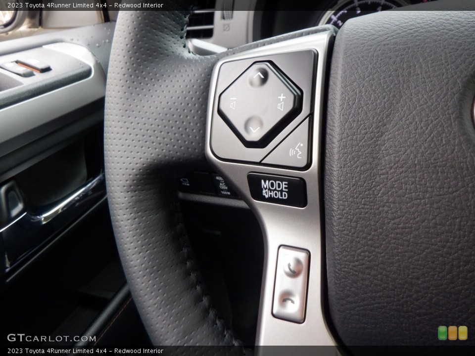 Redwood Interior Steering Wheel for the 2023 Toyota 4Runner Limited 4x4 #146738203
