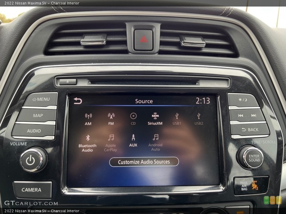 Charcoal Interior Controls for the 2022 Nissan Maxima SV #146738680