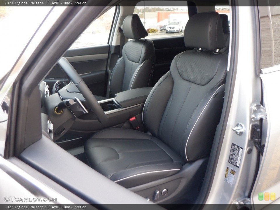 Black Interior Front Seat for the 2024 Hyundai Palisade SEL AWD #146738746
