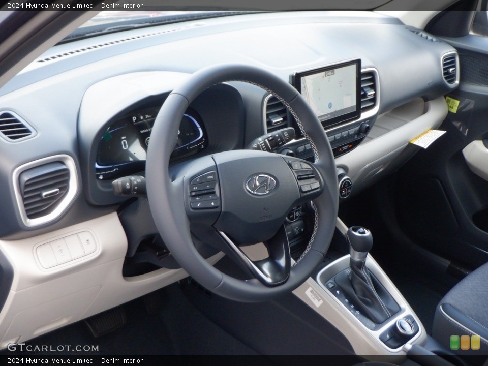Denim Interior Dashboard for the 2024 Hyundai Venue Limited #146739406
