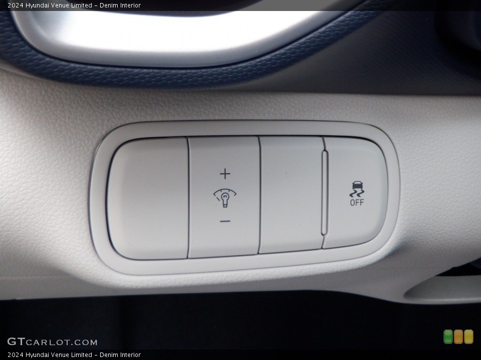 Denim Interior Controls for the 2024 Hyundai Venue Limited #146739424