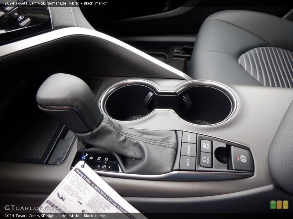 Black Interior Transmission for the 2024 Toyota Camry SE Nightshade Hybrid #146739523