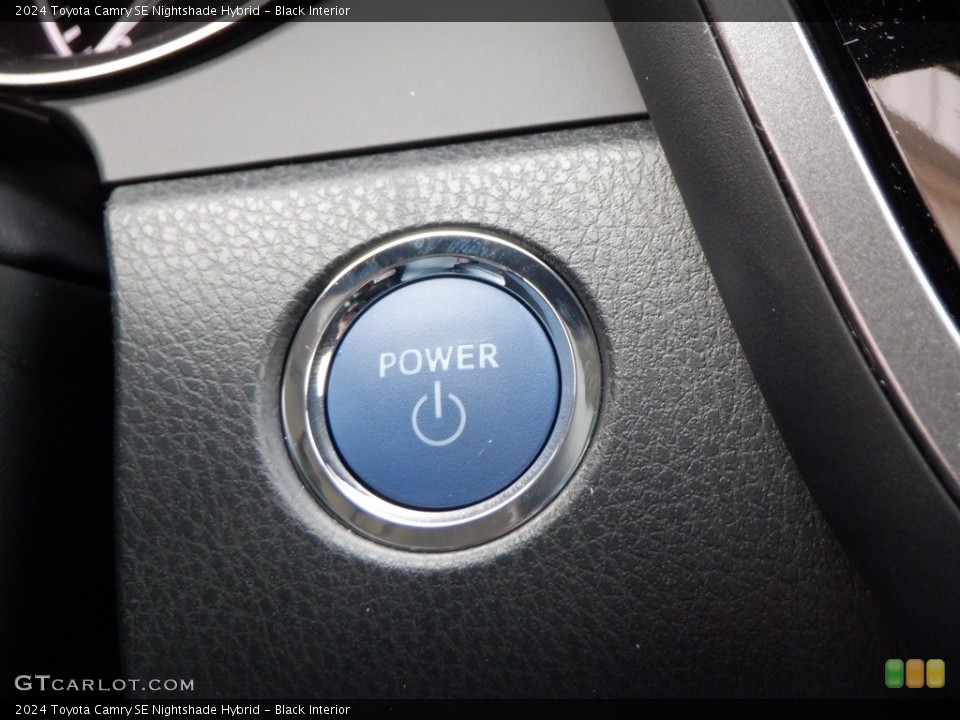 Black Interior Controls for the 2024 Toyota Camry SE Nightshade Hybrid #146739613