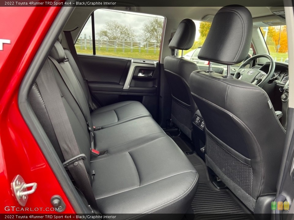 Black/Graphite Interior Rear Seat for the 2022 Toyota 4Runner TRD Sport 4x4 #146739853
