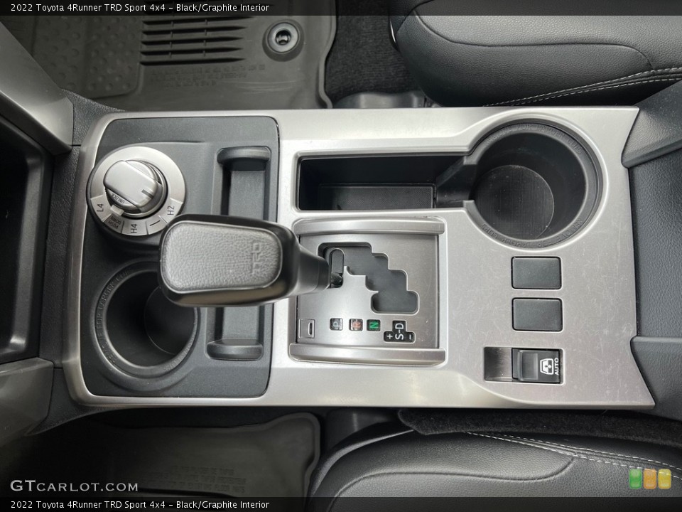 Black/Graphite Interior Transmission for the 2022 Toyota 4Runner TRD Sport 4x4 #146740000