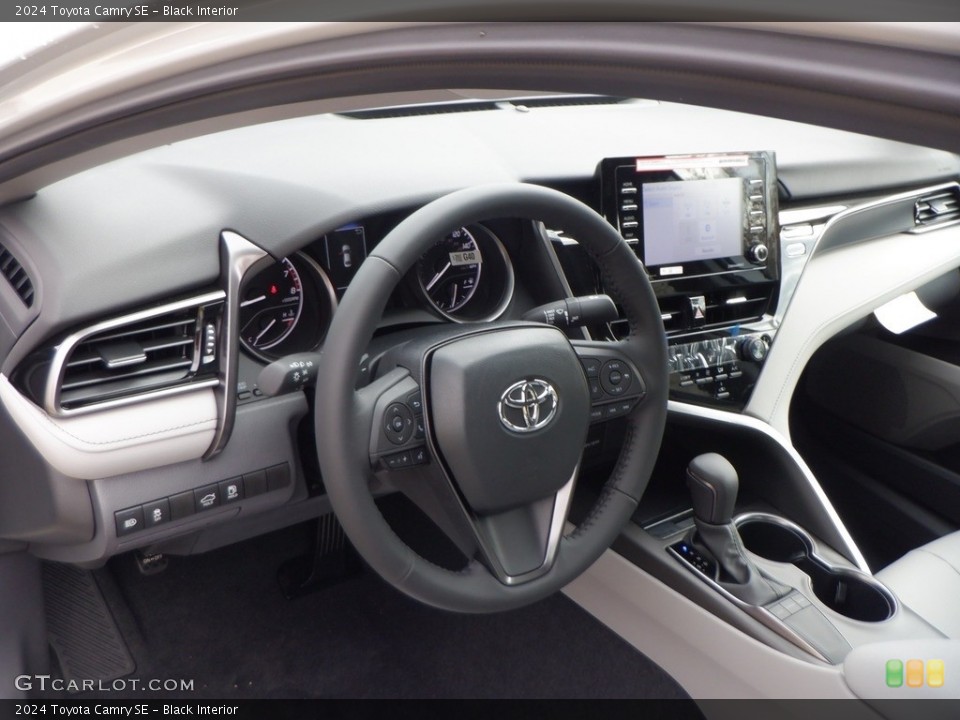 Black Interior Dashboard for the 2024 Toyota Camry SE #146740045