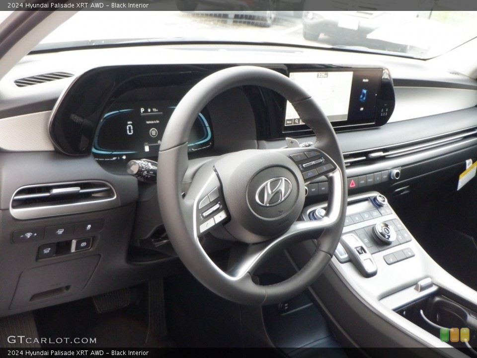 Black Interior Dashboard for the 2024 Hyundai Palisade XRT AWD #146740093
