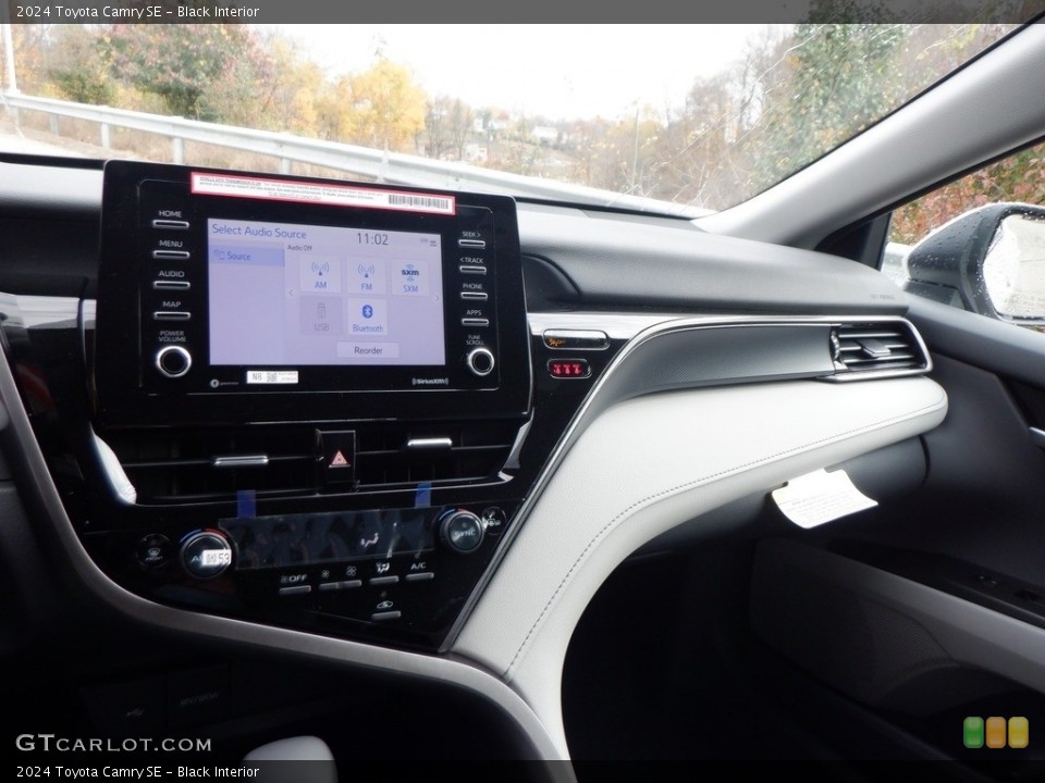 Black Interior Dashboard for the 2024 Toyota Camry SE #146740159