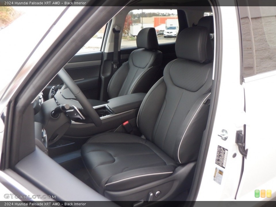 Black Interior Front Seat for the 2024 Hyundai Palisade XRT AWD #146740177