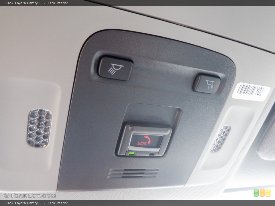 Black Interior Controls for the 2024 Toyota Camry SE #146740228