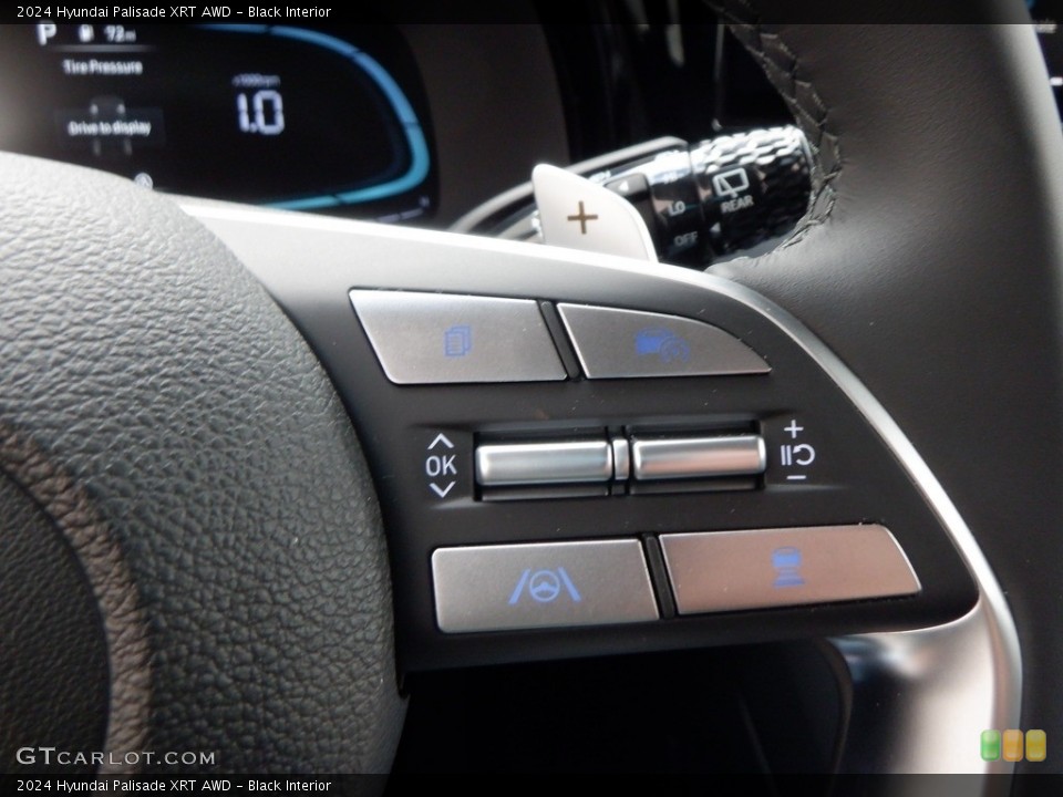 Black Interior Steering Wheel for the 2024 Hyundai Palisade XRT AWD #146740396