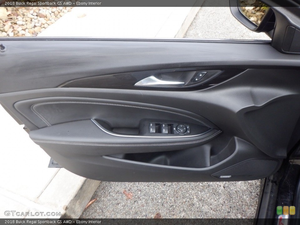 Ebony Interior Door Panel for the 2018 Buick Regal Sportback GS AWD #146740657