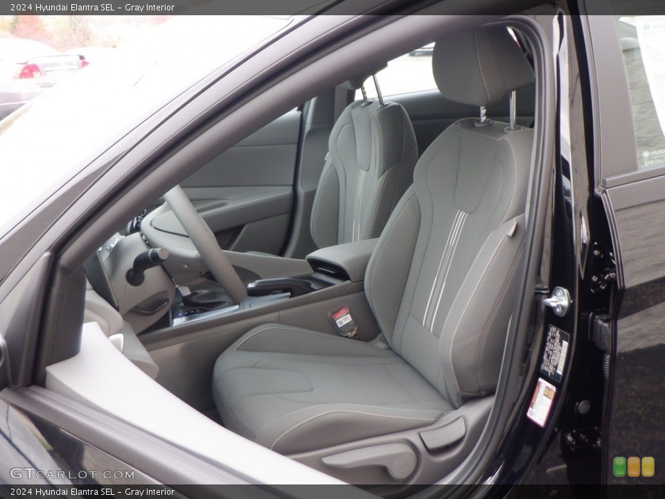 Gray Interior Front Seat for the 2024 Hyundai Elantra SEL #146740690