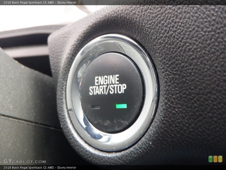 Ebony Interior Controls for the 2018 Buick Regal Sportback GS AWD #146740777