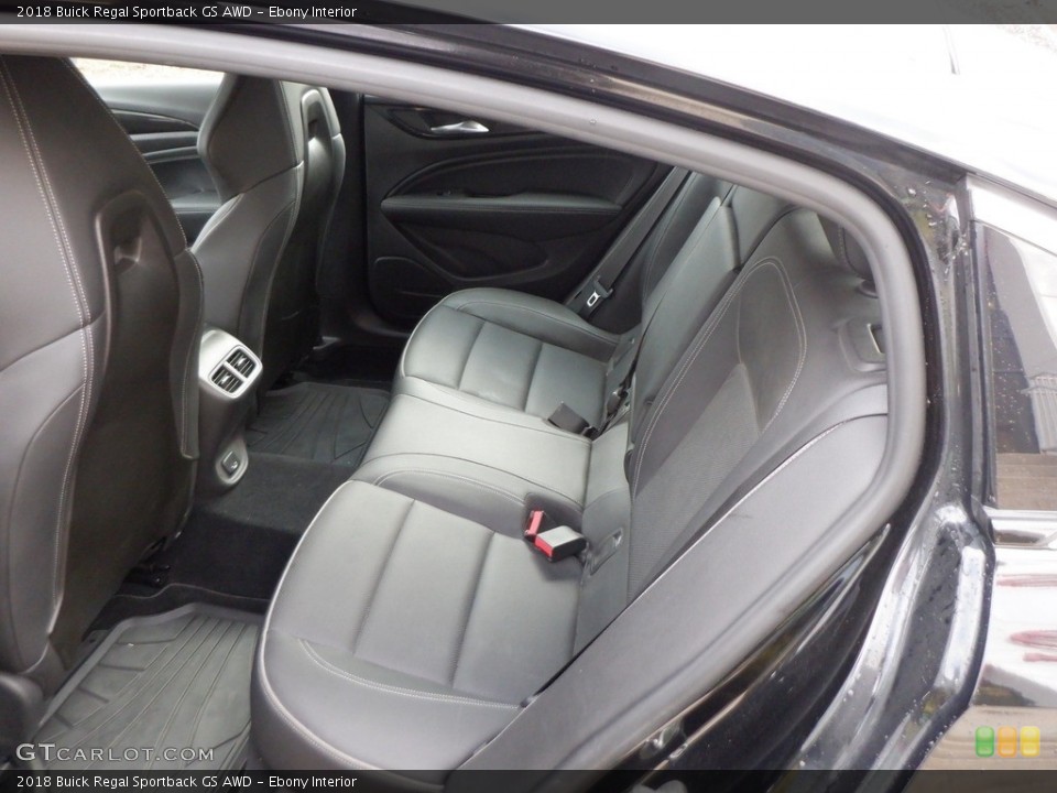 Ebony Interior Rear Seat for the 2018 Buick Regal Sportback GS AWD #146740897
