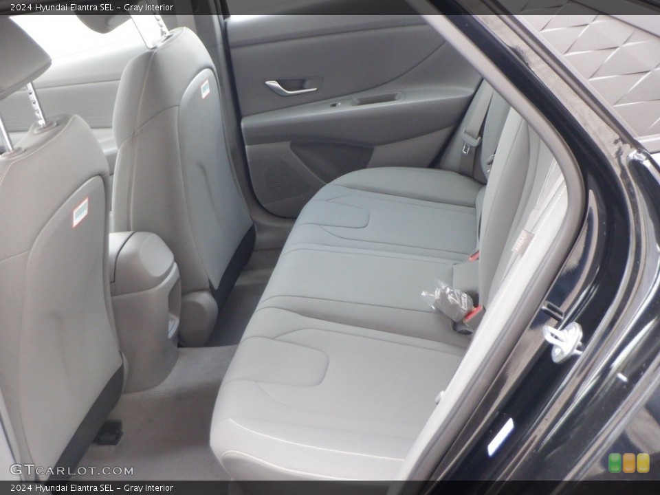 Gray Interior Rear Seat for the 2024 Hyundai Elantra SEL #146740903