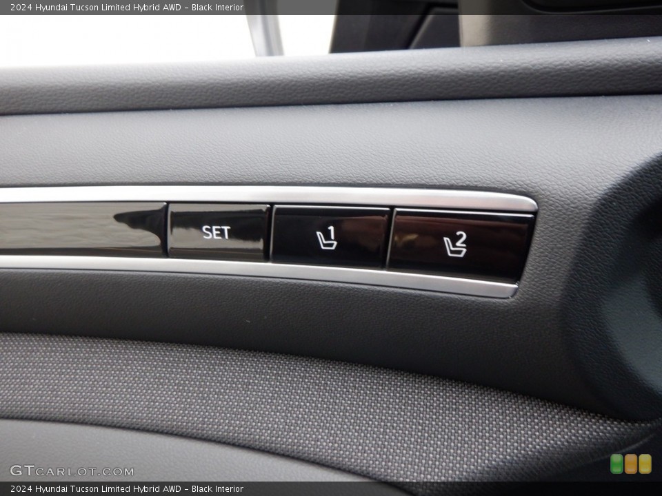 Black Interior Controls for the 2024 Hyundai Tucson Limited Hybrid AWD #146741080