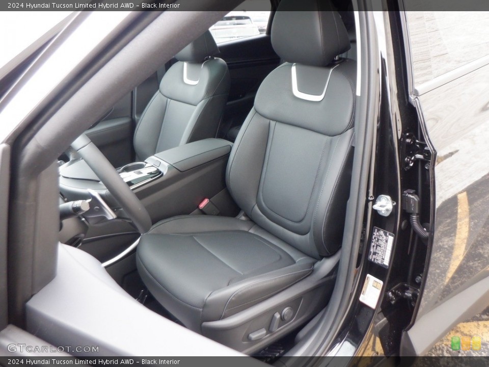 Black Interior Photo for the 2024 Hyundai Tucson Limited Hybrid AWD #146741104