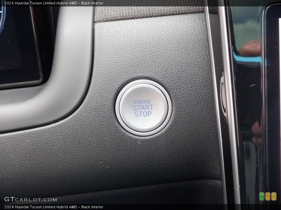 Black Interior Controls for the 2024 Hyundai Tucson Limited Hybrid AWD #146741140