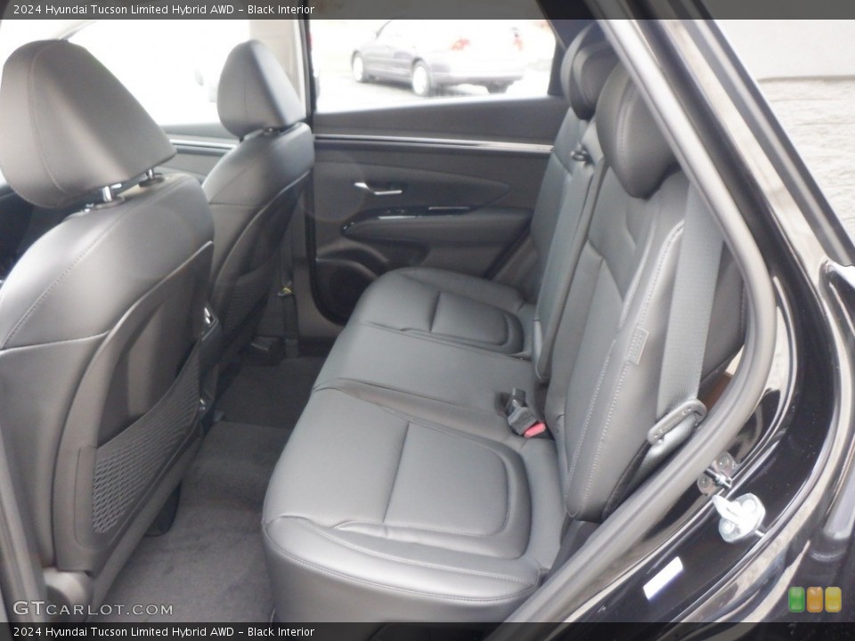 Black Interior Rear Seat for the 2024 Hyundai Tucson Limited Hybrid AWD #146741204