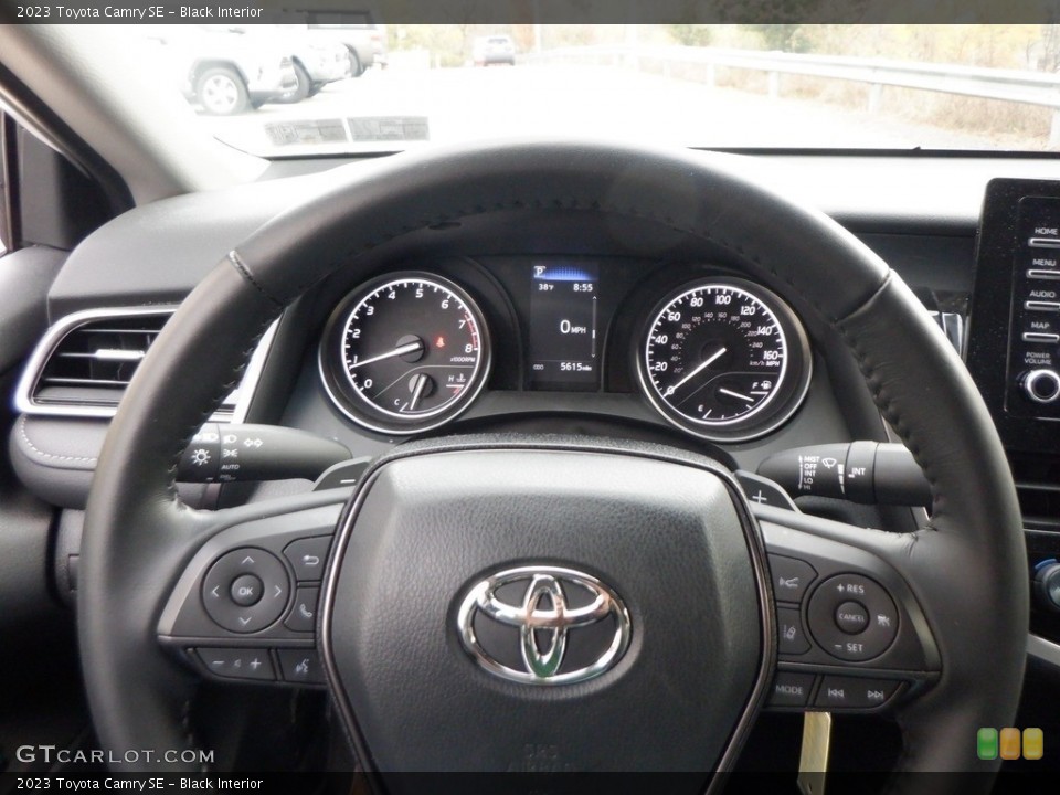 Black Interior Steering Wheel for the 2023 Toyota Camry SE #146741398